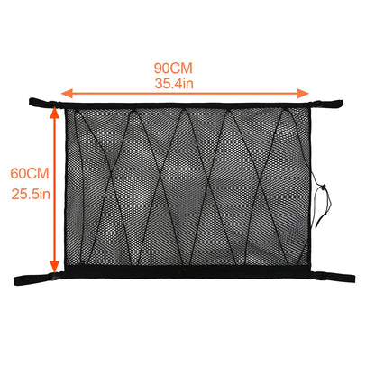 Portable Car Roof Storage Net - Interior Cargo Organizer Bag