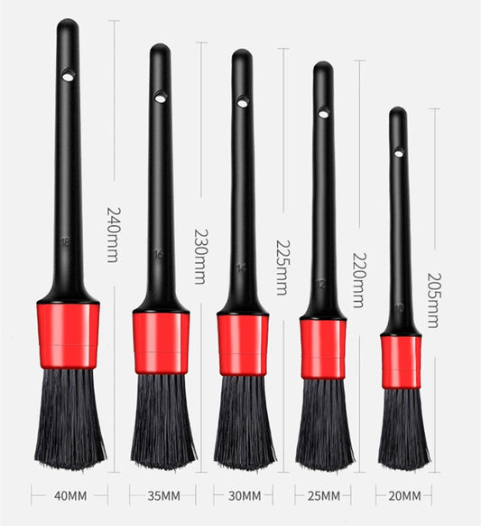 1/4PCS Car Detailing Brushes - Interior & Air Vent Cleaning Tools