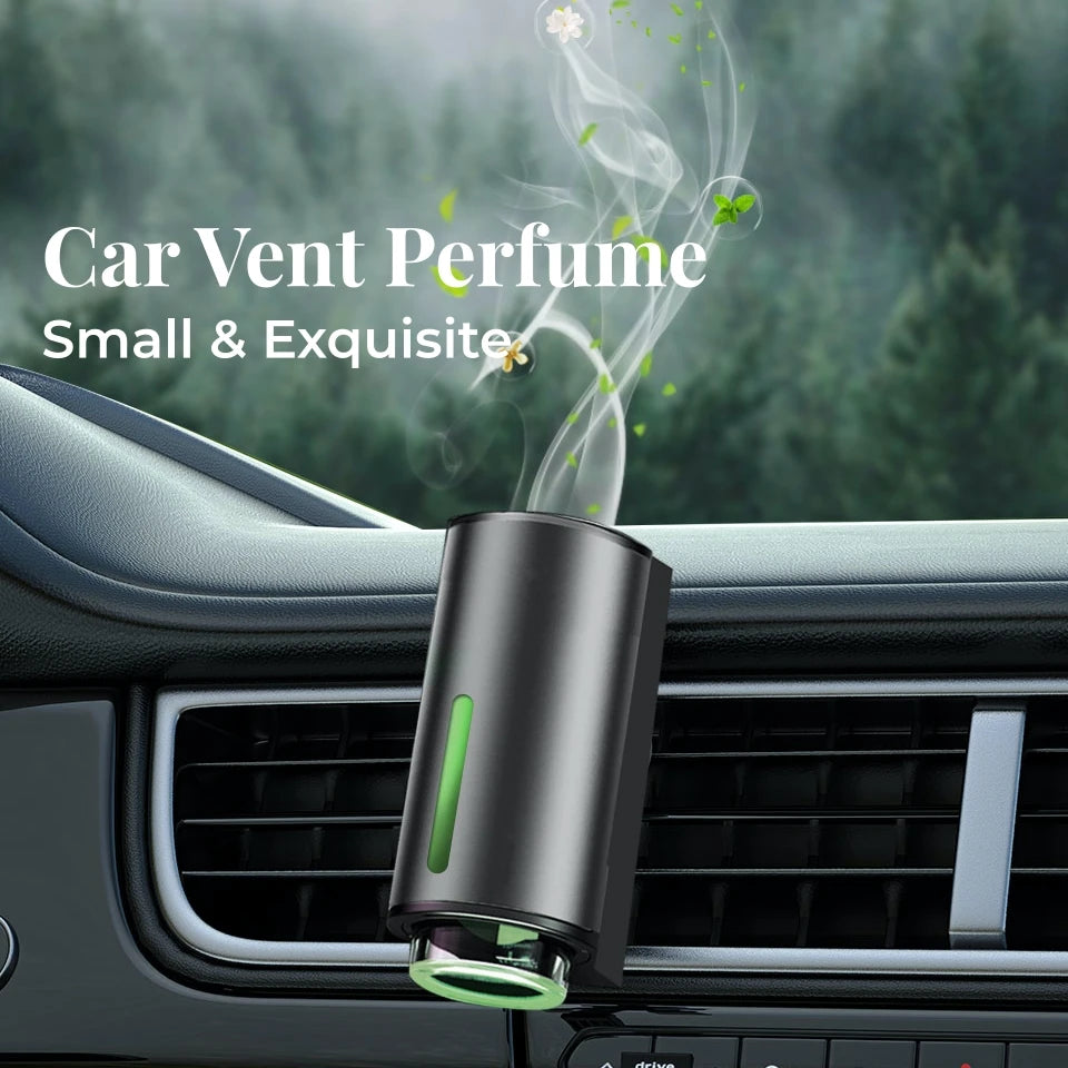 Personalized Alloy Car Perfume - High-Grade Air Vent Freshener with Essential Oil