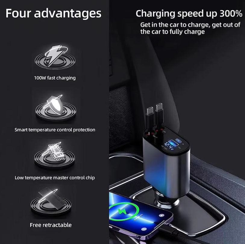 100watt Car Charger Phone