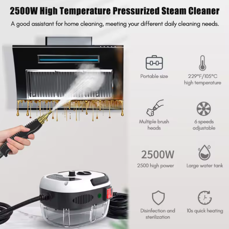 2500W Portable Steam Cleaner