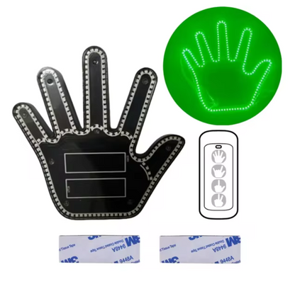 Illuminated Finger Gesture Light