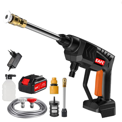 60Bar 21V Cordless Pressure Washer - Electric Car Wash Gun