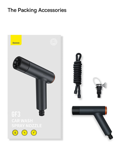 Baseus High Pressure Washer Gun and Expandable Hose Set