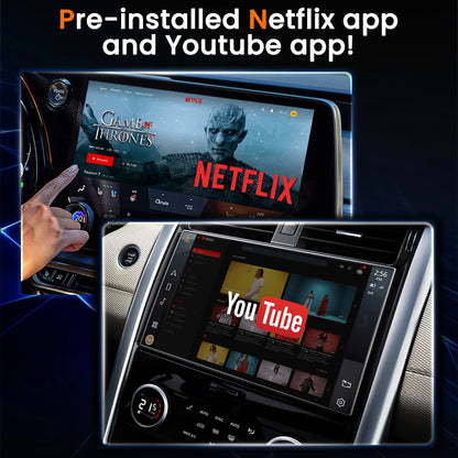 Android 13 Ai Box Wired to Wireless Carplay Android Auto Adapter WiFi